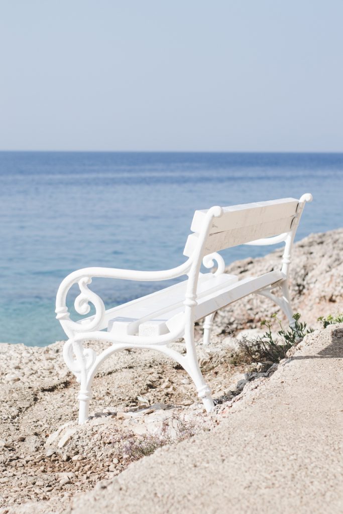 Seaside promenade in Zavala, Hvar - from travel blog: http://Epepa.eu