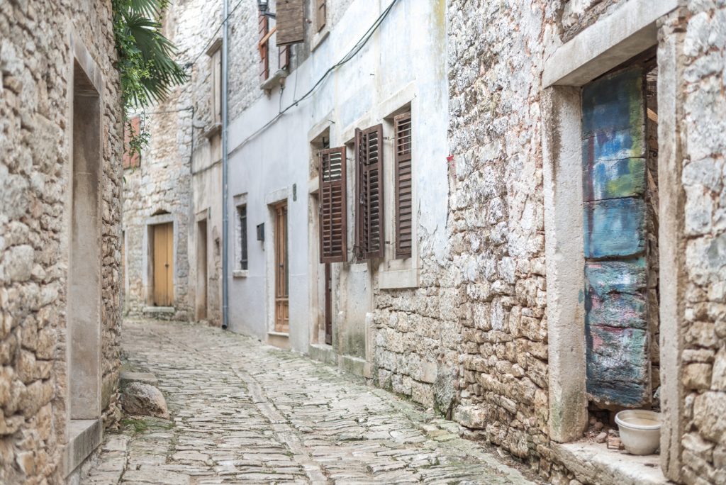 Bale, Istria - a town made of stone