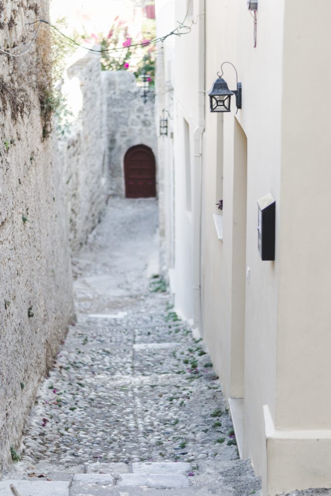 The street in the Old Town, Rhodes, Greece - from travel blog http://Epepa.eu