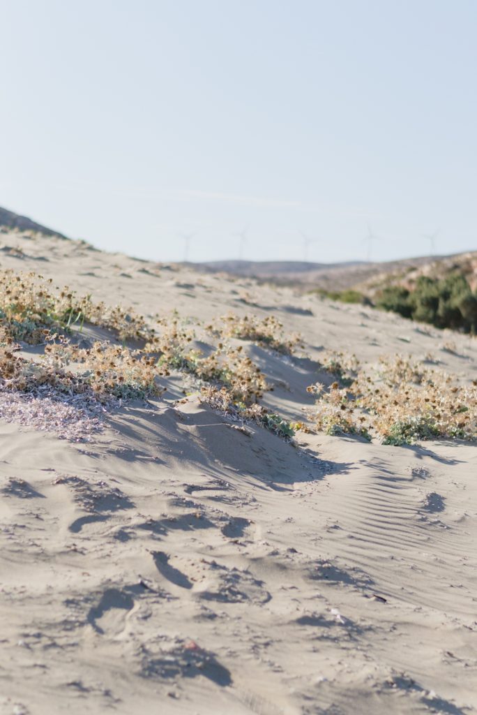 Sand dunes on Prasonisi Beach - from travel blog: http://Epepa.eu