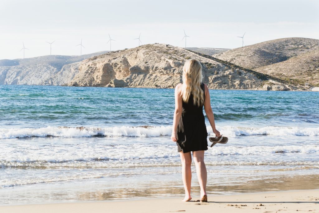 Prasonisi Beach, Rhodes. A place where two seas meet - from travel blog: http://Epepa.eu
