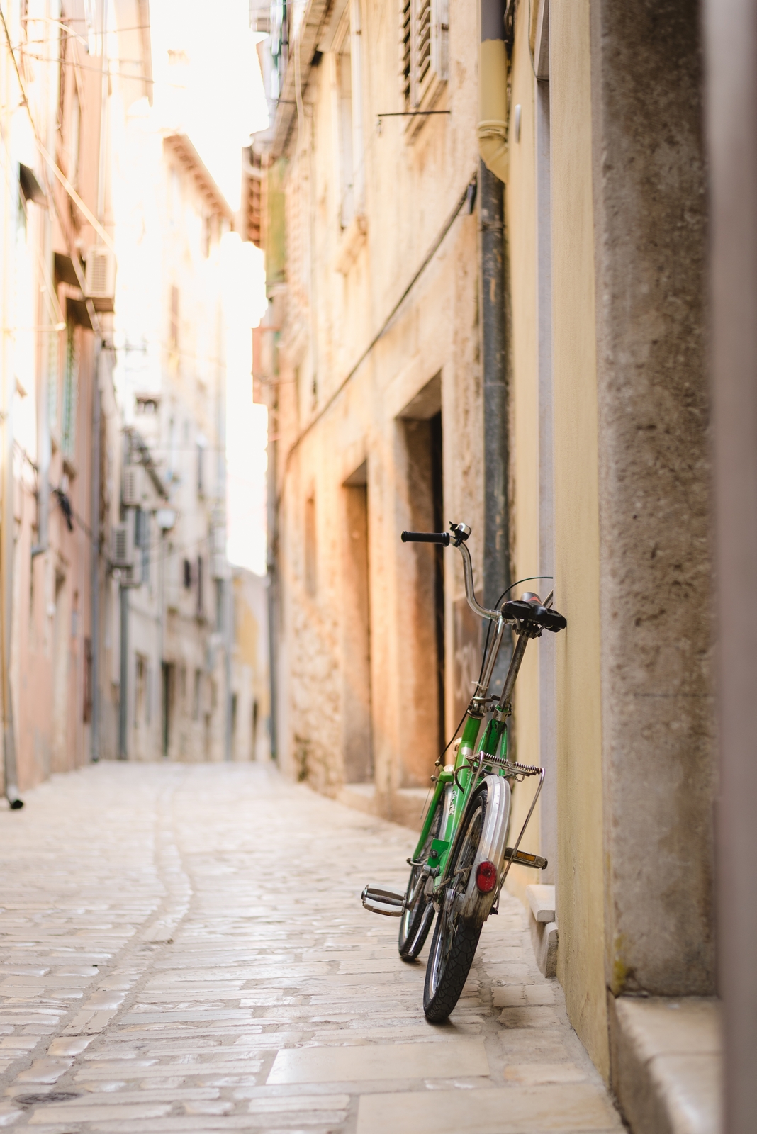 A charming street in the historic city of Rovinj, Croatia - from travel blog http://Epepa.eu