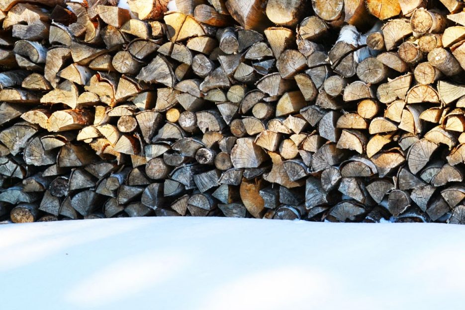 Firewood at the Waxriegelhaus, Viennese Alps, Austria