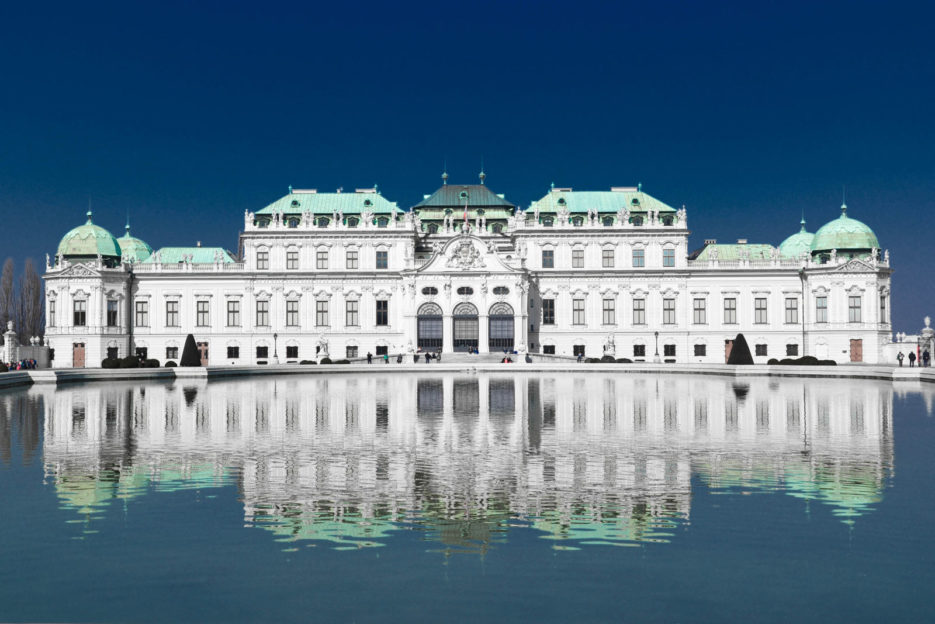 The Belvedere Palace in Vienna, Schloss Belvedere Wien