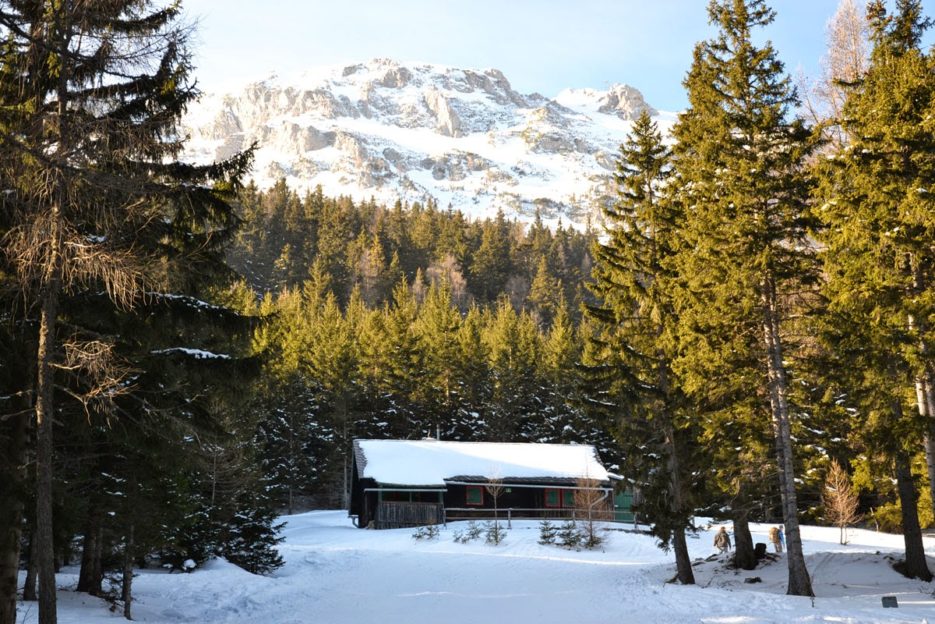 A view of the Rax, a mountain range in the Viennese Alps