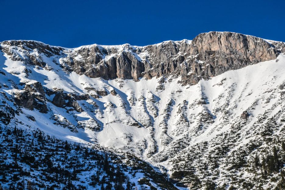 The Rax, a mountain range in the Wiener Hausberge (Vienna's local mountains)