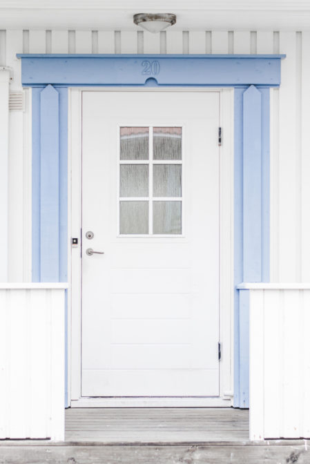 Typical-Front-Door-in-Swedish-Styrso-Island