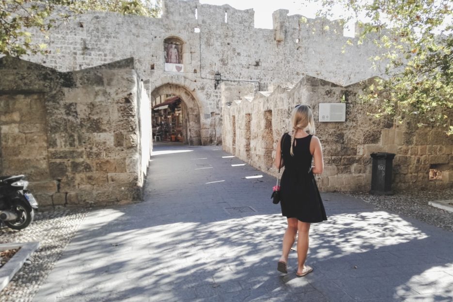 D'Amboise Gate, Rhodes Medieval Town, Greece - from travel blog https://epepa.eu/