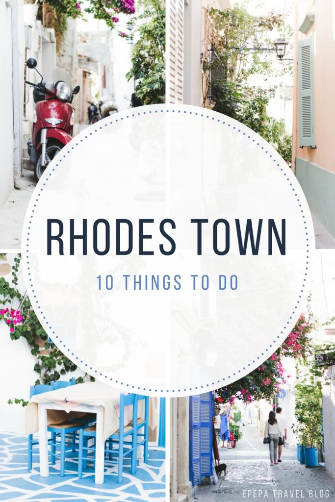 The best 10 things to do in Rhodes Town, Greece and travel tips - from travel blog https://epepa.eu