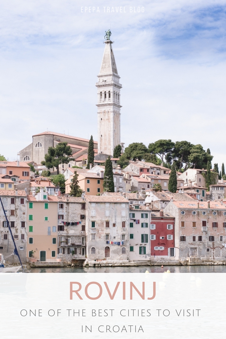 Rovinj, one of the best cities to visit in Croatia - from travel blog: https://epepa.eu