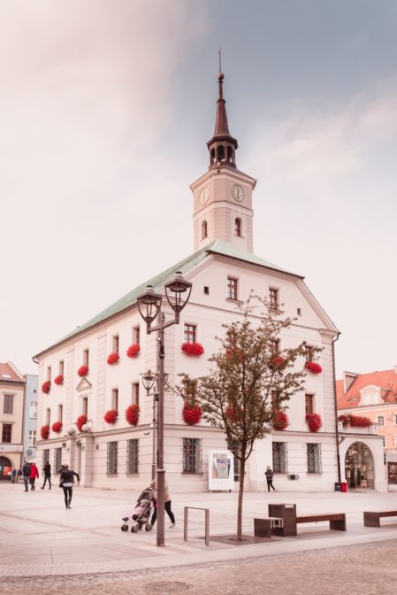 The Town Hall (Ratusz Miejski) in Gliwice, Poland