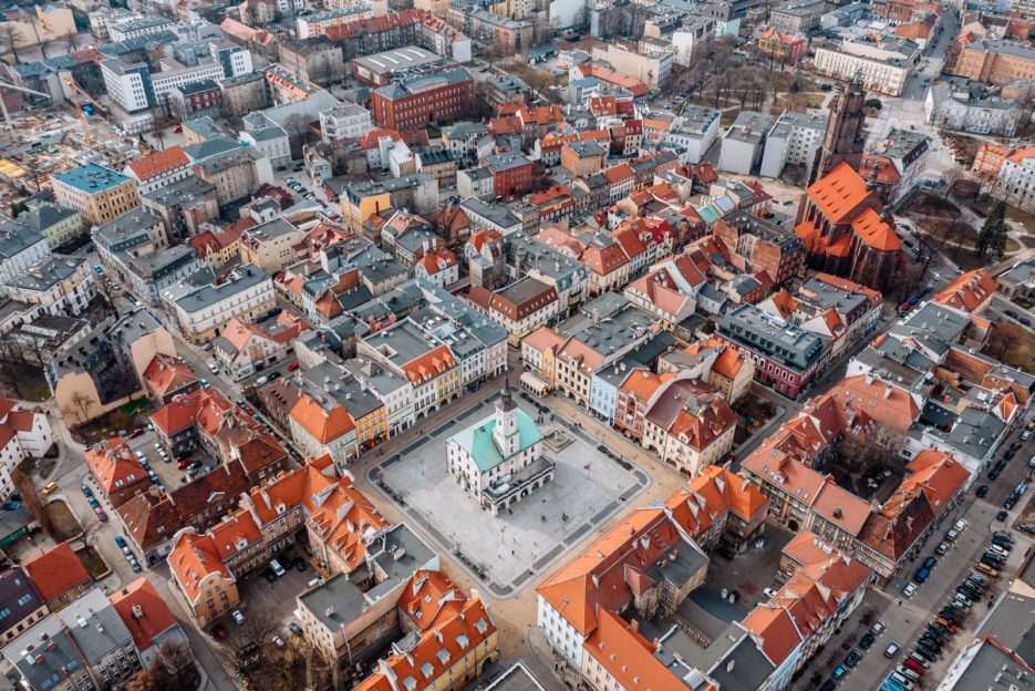 Gliwice Market Square, Poland