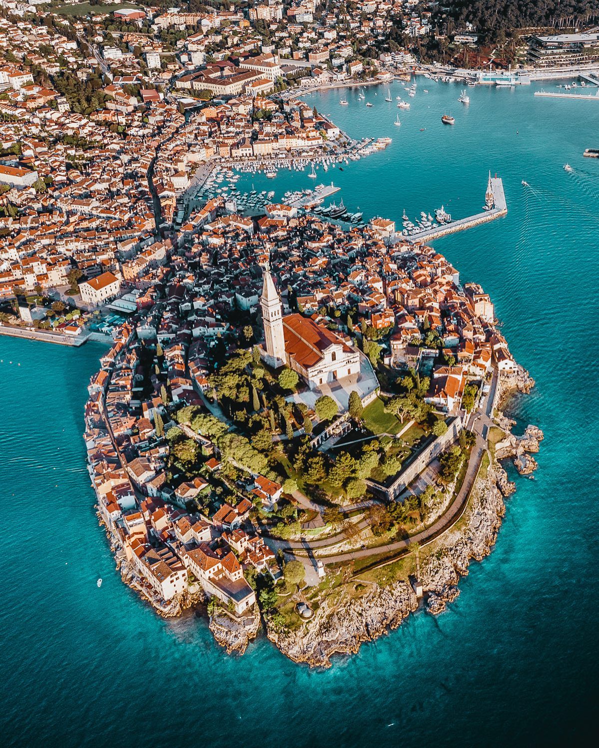 Rovinj, jedno z najbardziej fotogenicznych miasteczek w Chorwacji
